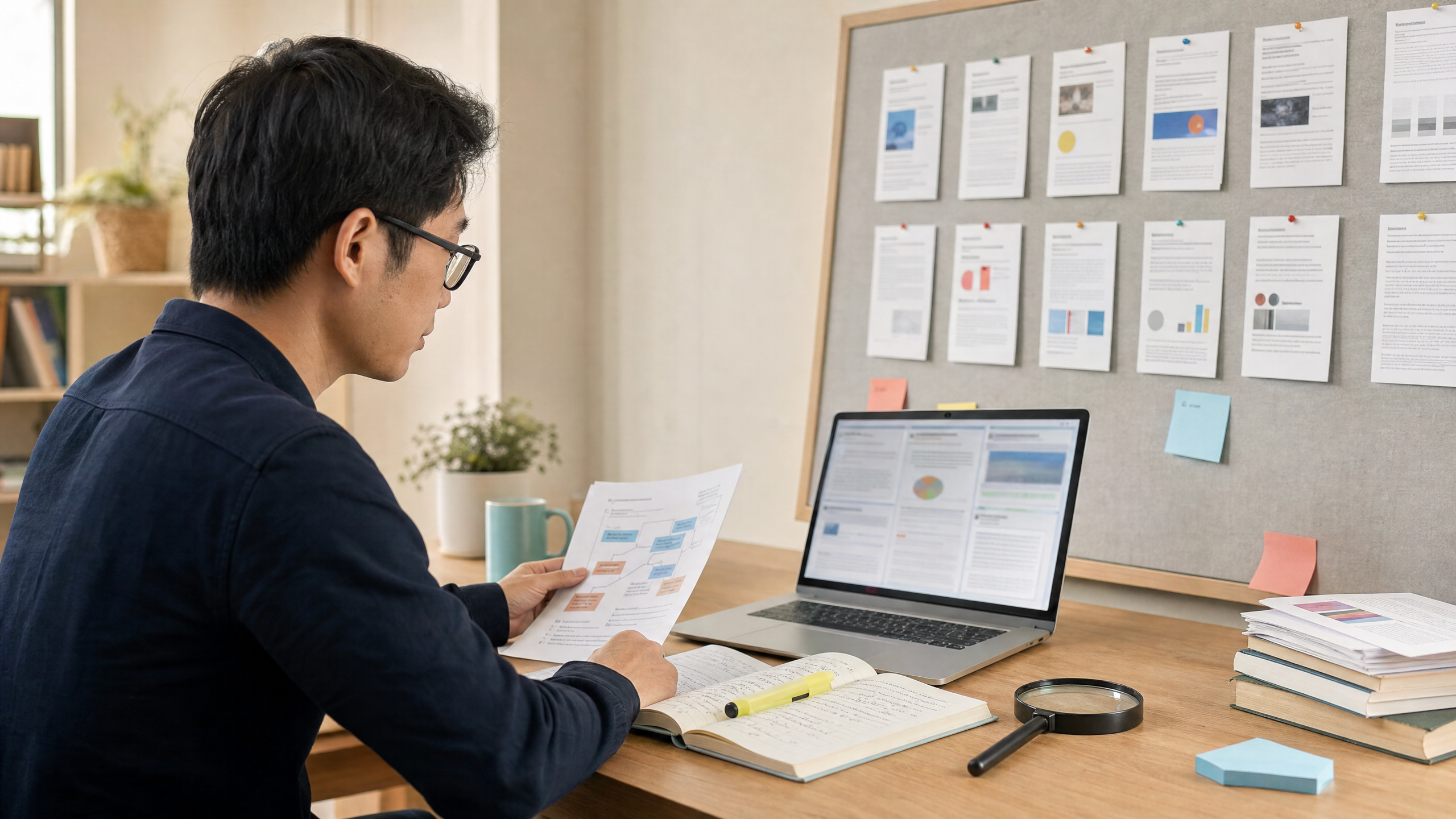 Người dùng kiểm tra kế hoạch và nguồn trong quy trình Deep Research của Google Gemini
