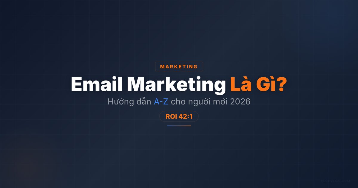 Email Marketing 2026: Hướng Dẫn Từ A–Z Cho Người Mới