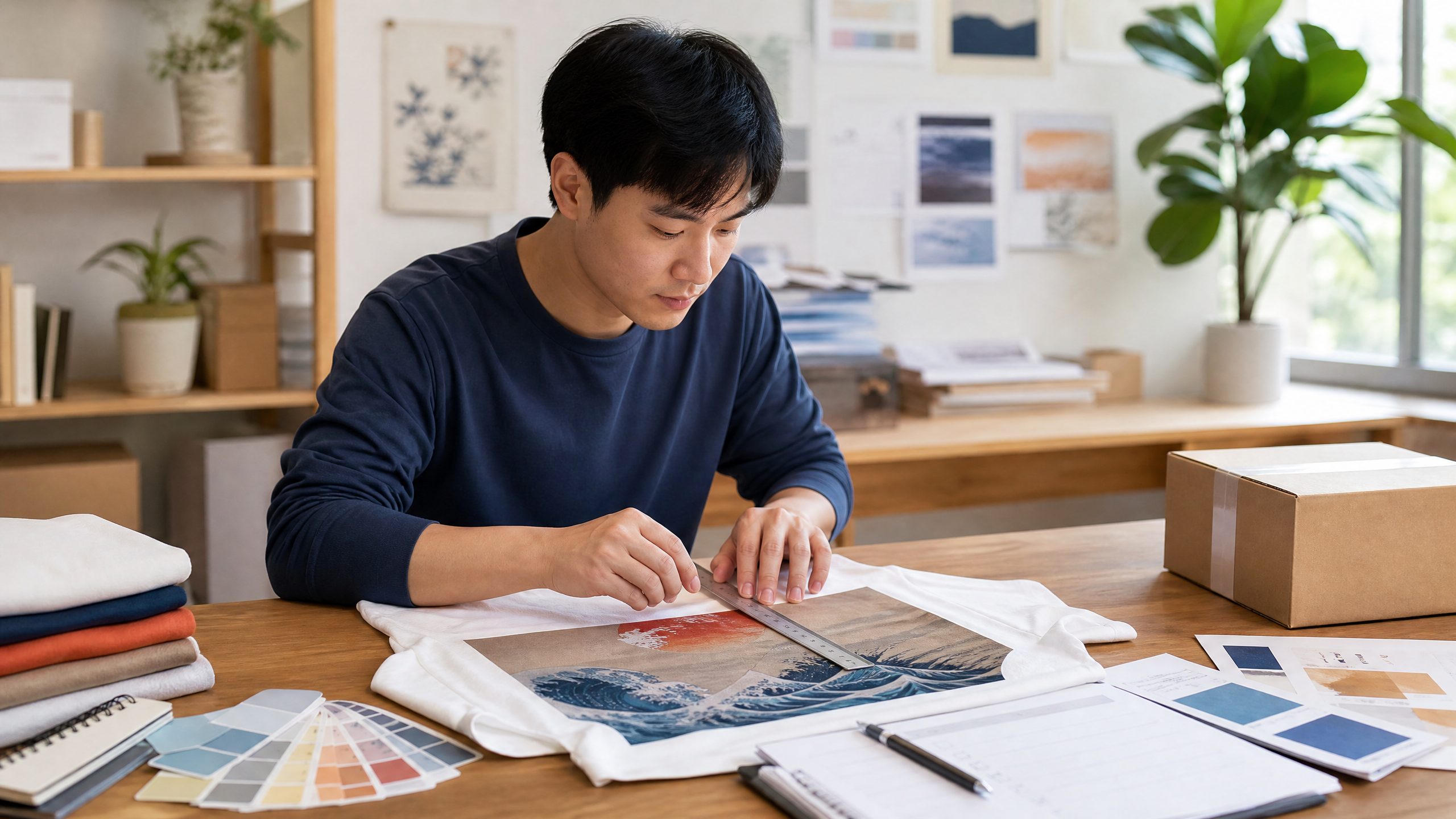 Người bán kiểm tra chất lượng in và bản quyền thiết kế Print on Demand
