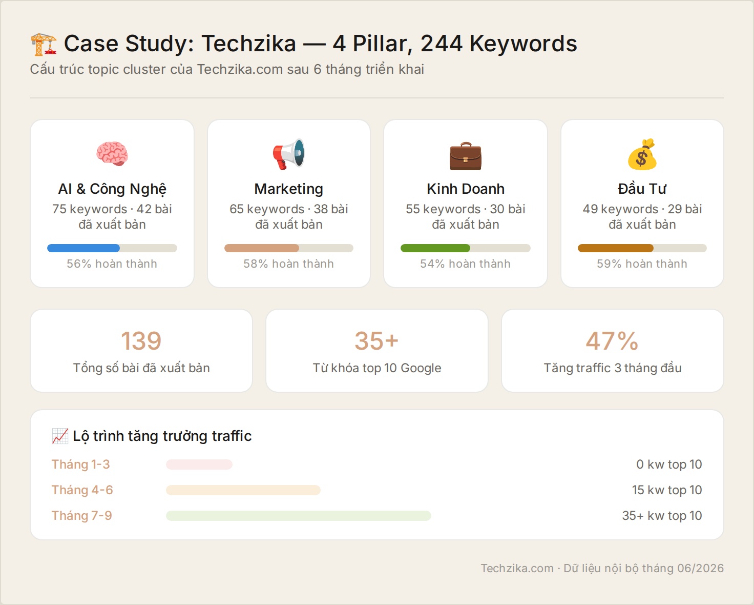 Case study Techzika 4 pillar structure