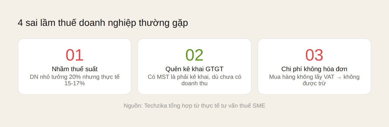 Ưu đãi thuế cho doanh nghiệp nhỏ 2026