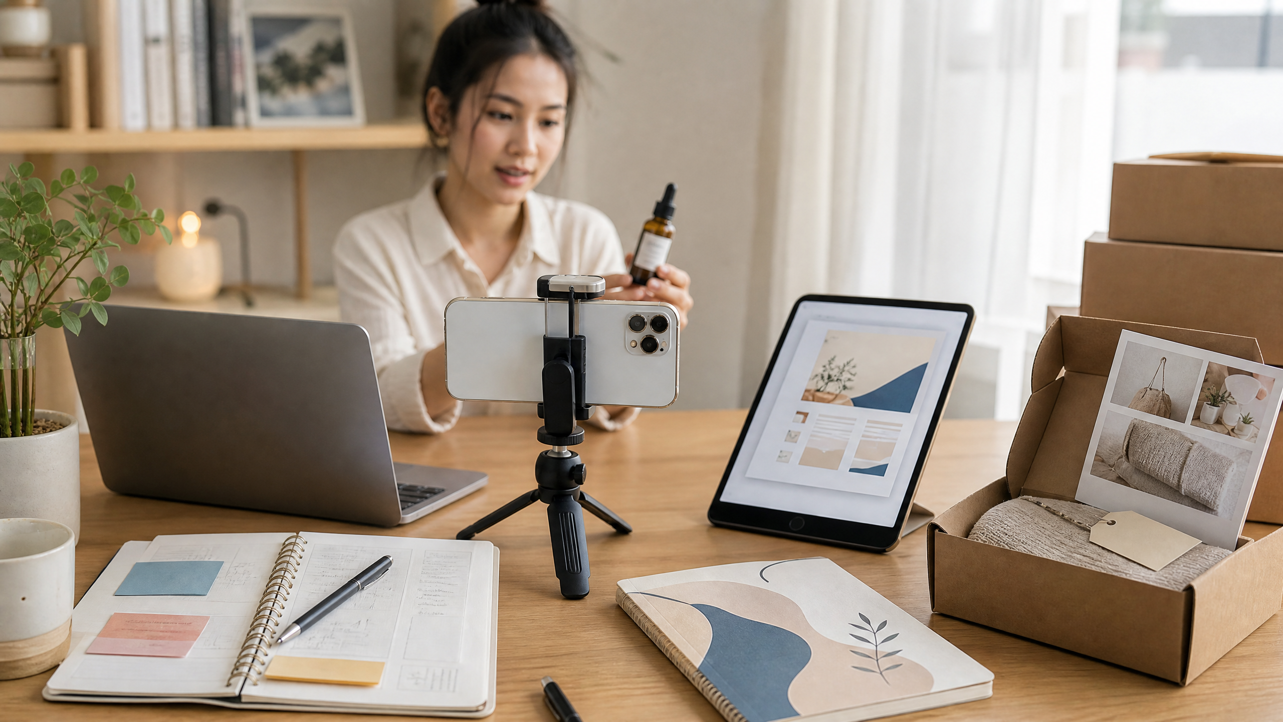 Năm hướng kiếm tiền online bằng điện thoại gồm affiliate, video, dịch vụ số và sản phẩm số
