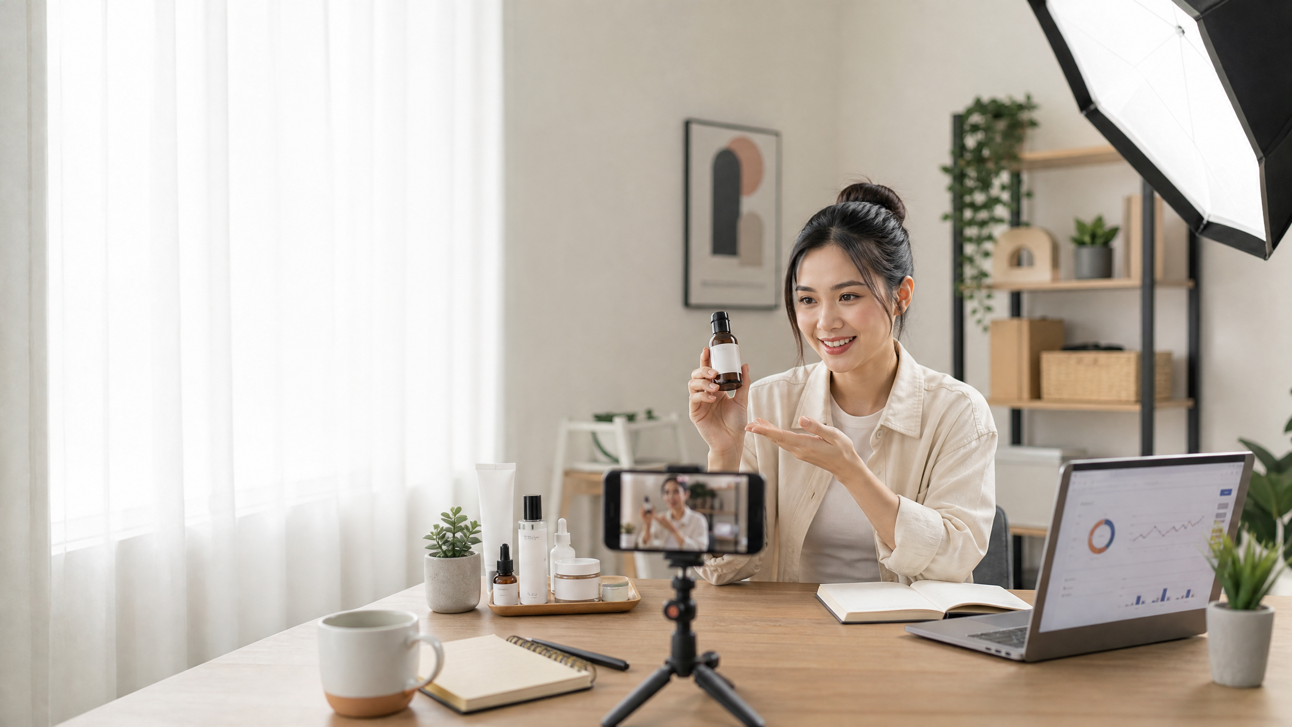 TikTok Shop Affiliate 2026: creator quay video sản phẩm và theo dõi đơn hàng