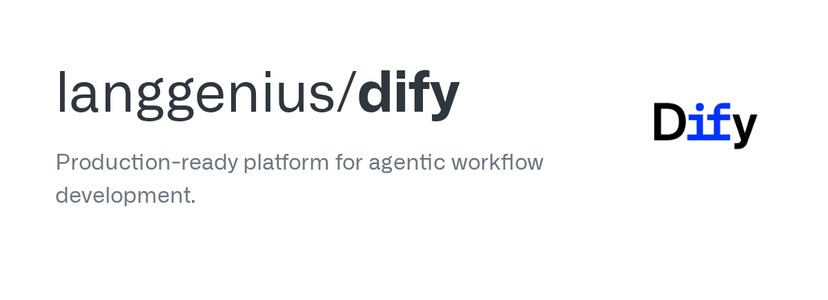 Ảnh: trang repo langgenius/dify