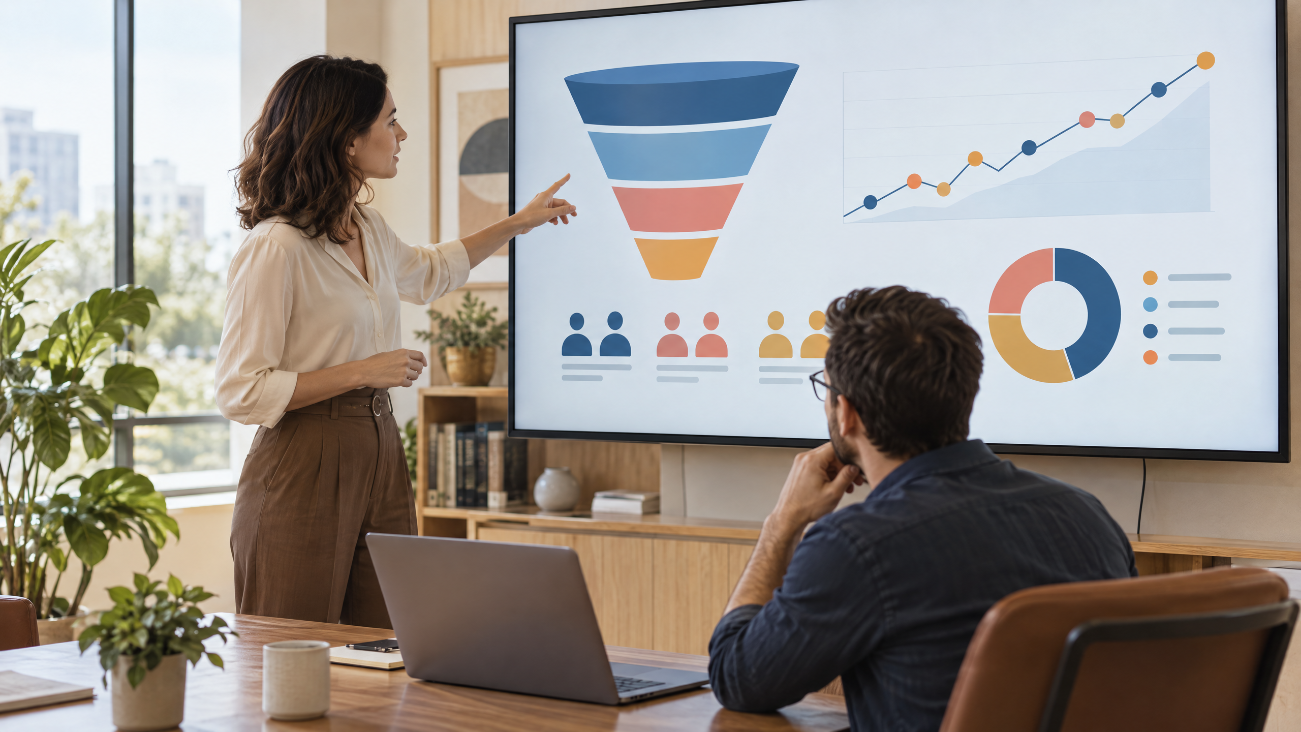 Marketer phân tích phễu chuyển đổi và hiệu quả quy trình agentic AI