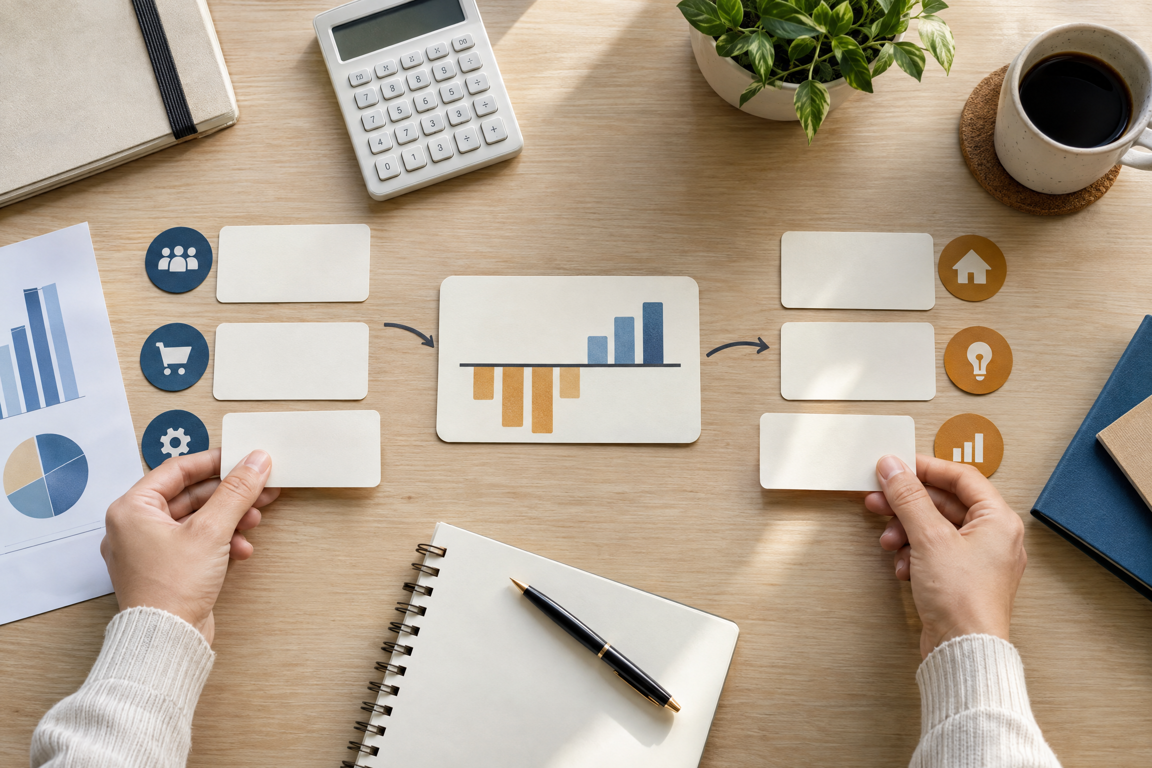 Minh họa lập kế hoạch dòng tiền vào và dòng tiền ra của startup