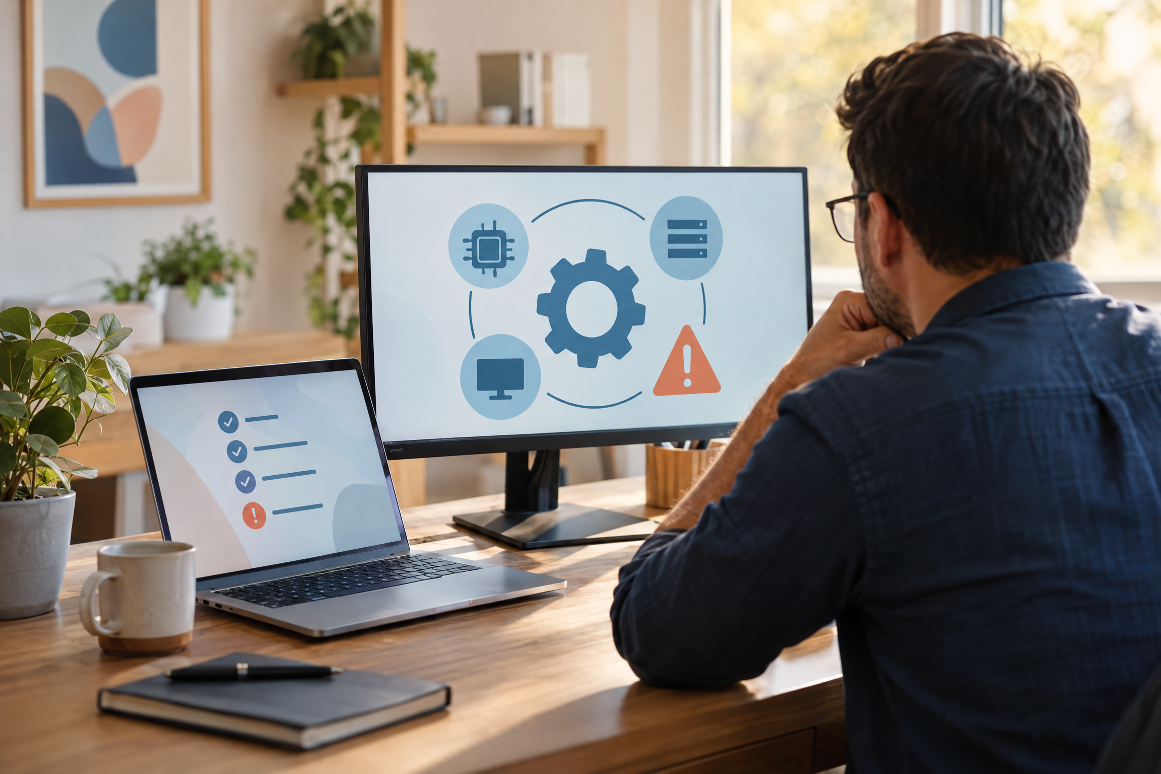 Nhân sự IT kiểm tra tương thích và lỗi đã biết trước khi cập nhật Windows 11 26H2